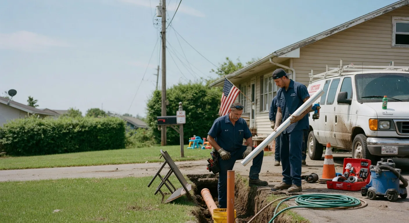 Sewer Line Inspection in Jeffersontown, KY